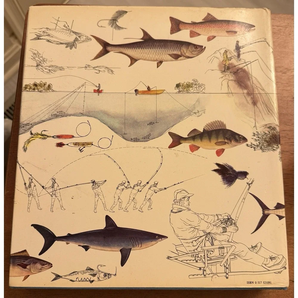 Vintage Book The Lore of Sportfishing by Tre‎ Tryckare 1976 1st Edition RARE